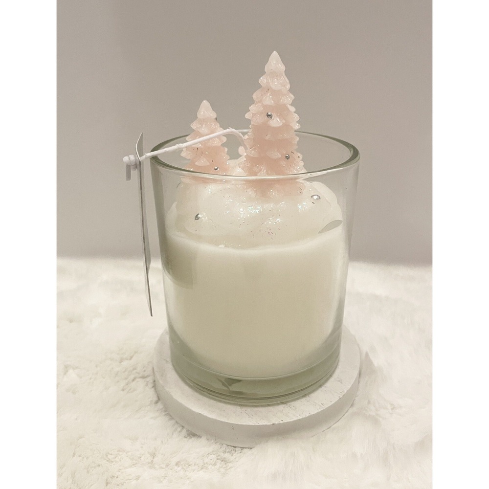 Rachel‎ Zoe Magical CHRISTMAS Morning Scented Pink Tree Candle